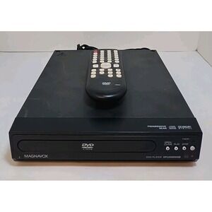 Magnavox DP100MW8B Progressive Scan DVD Player  With Remote Tested And Working